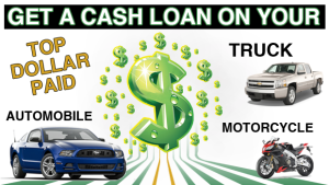 Collateral Loans on Cars & Motorcycles